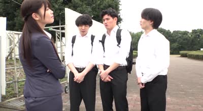 gvh-750水泳部顧問野外レ&times;プ～合宿先で生徒達に廻され続けた私～ 美木ひなの