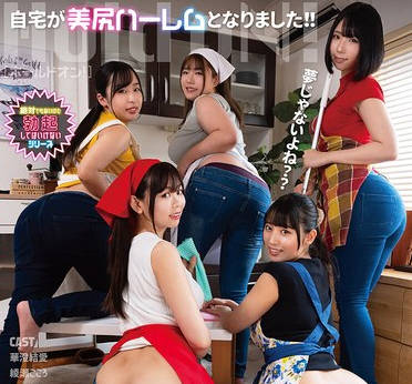 DHLD-009 突き出されたムチ尻から視線をそらそうとしても部屋中が尻だらけ？5人の出張家政婦によるスペシャル片付けプランは、目のやり場に非常に困る